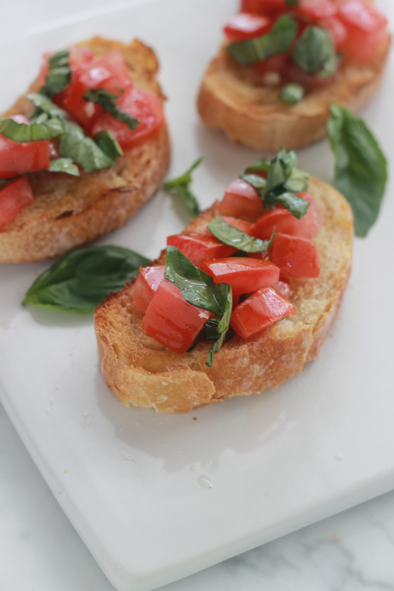 Bruschetta tomates basilic Italie