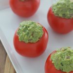 Tomates farcies au guacamole