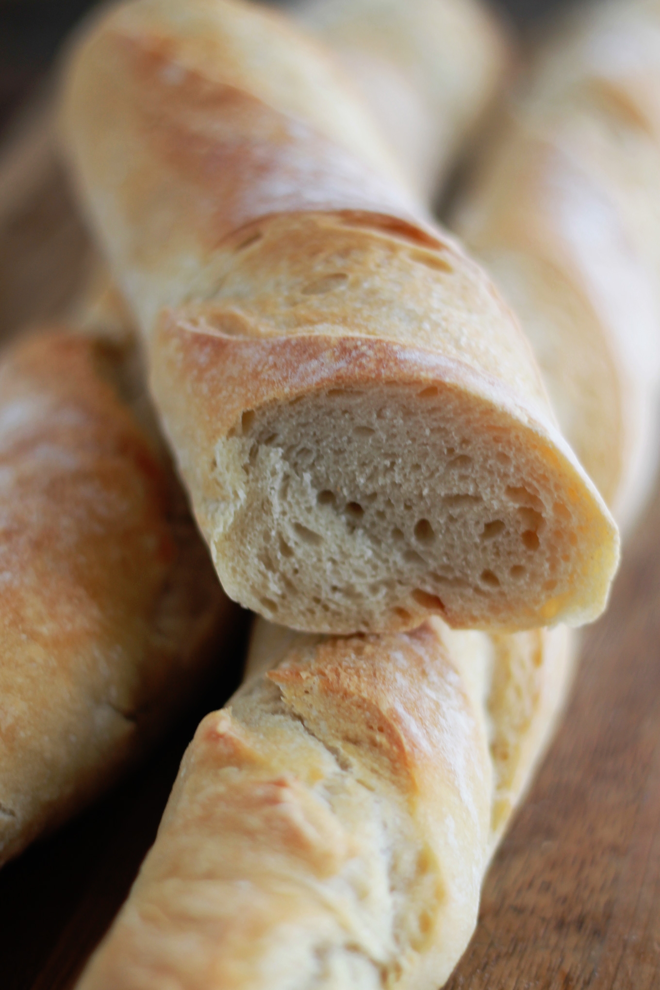 Baguettes sans pétrissage