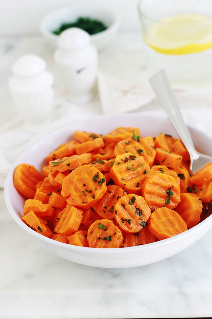 Carottes Vichy, recette facile (France) - Cuisine Culinaire