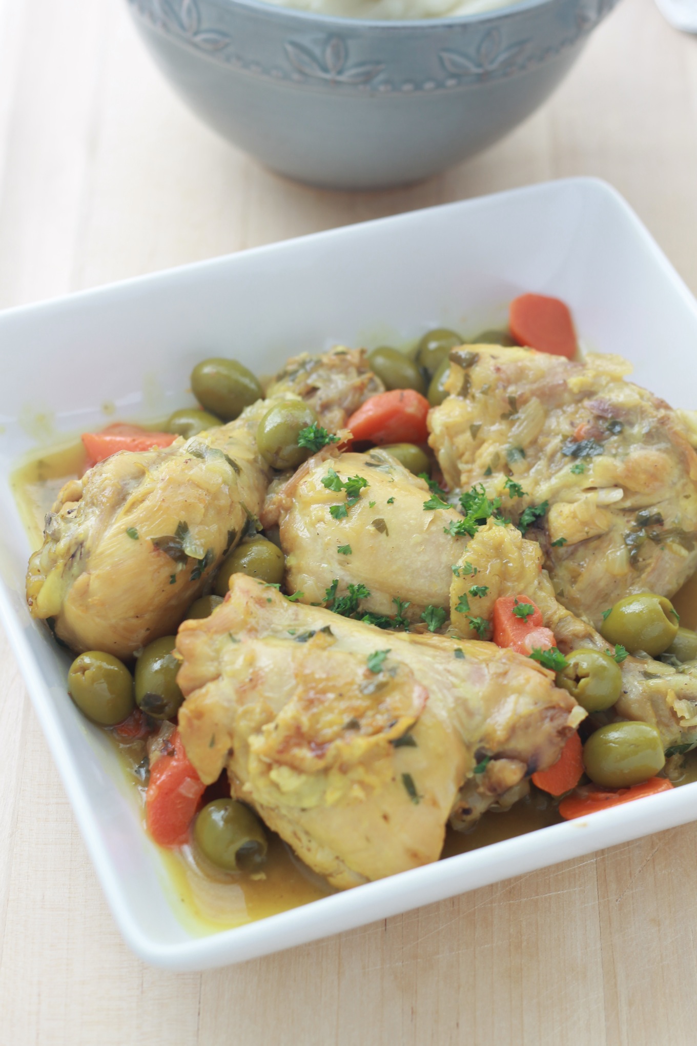 Tajine de poulet aux olives algerie Cuisine Culinaire