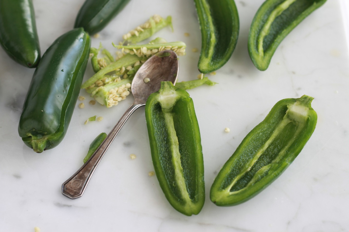 Piments jalapenos farcis au fromage - Epepiner les piments