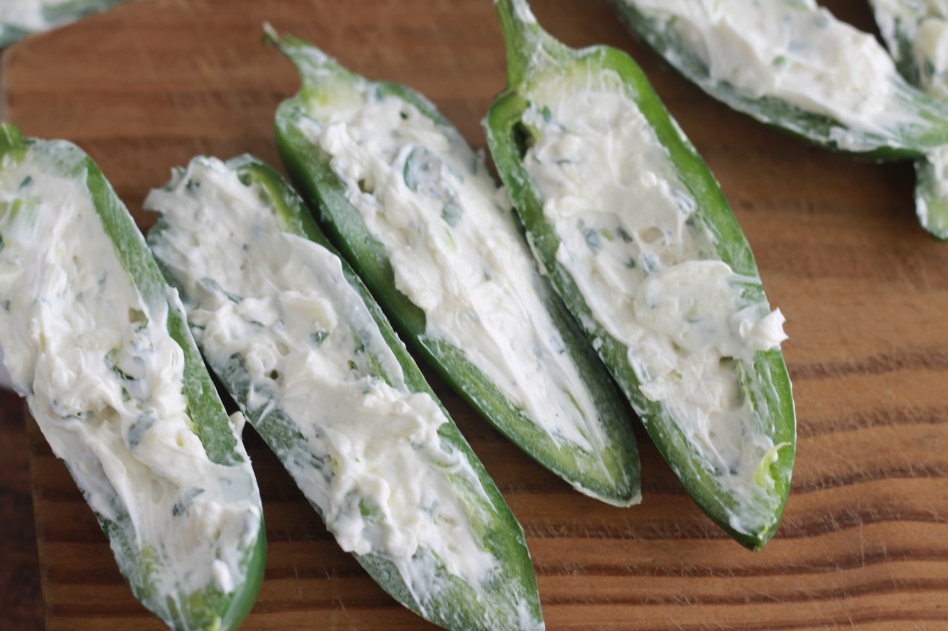 Piments jalapenos farcis au fromage - Farcir les piments