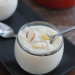 Riz au lait classique, onctueux. Je vous donne trois astuces pour le réussir. Délicieux avec un coulis de fruits ou du caramel au beurre salé.