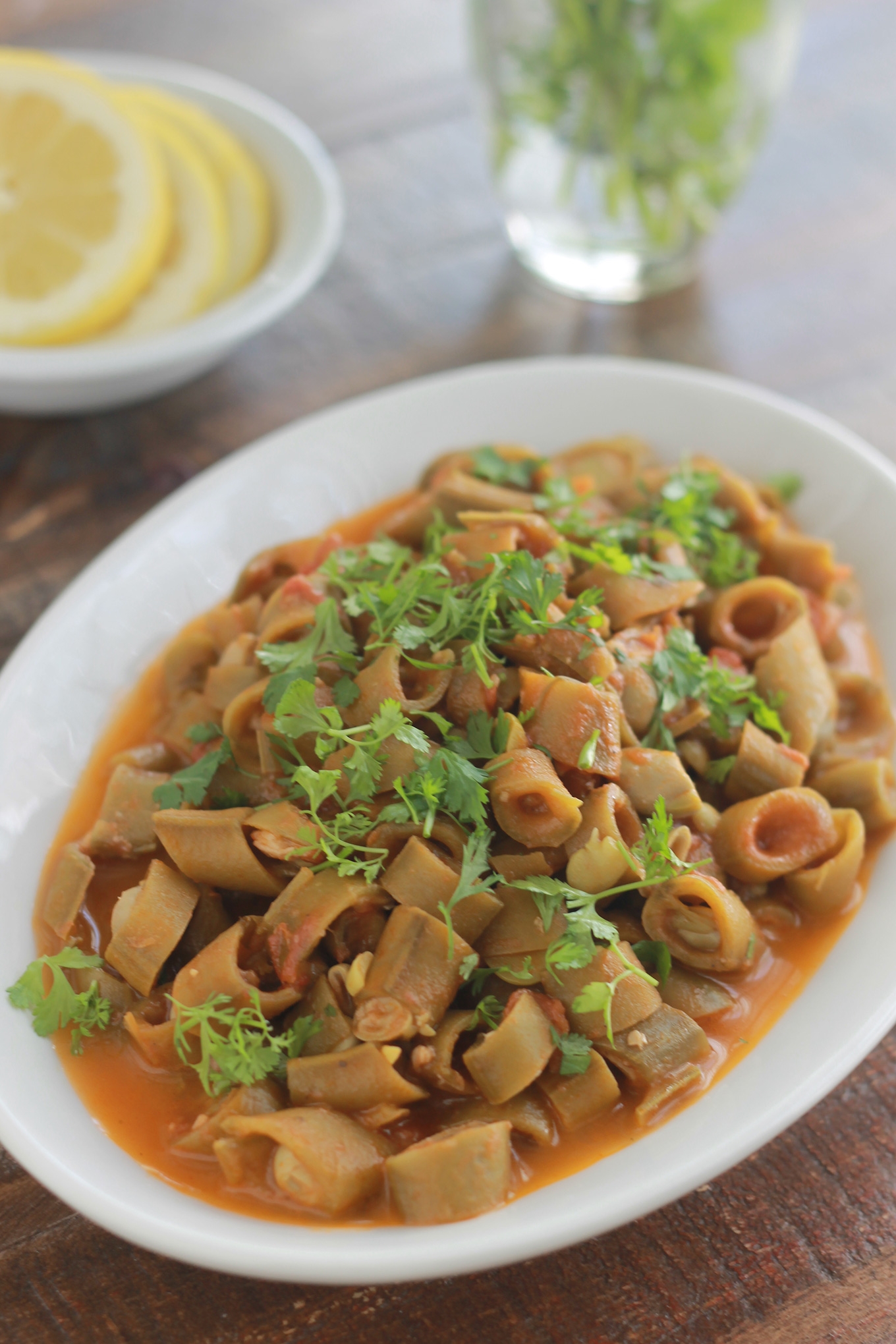 Fèves fraîches en sauce tomate Rous Bratel