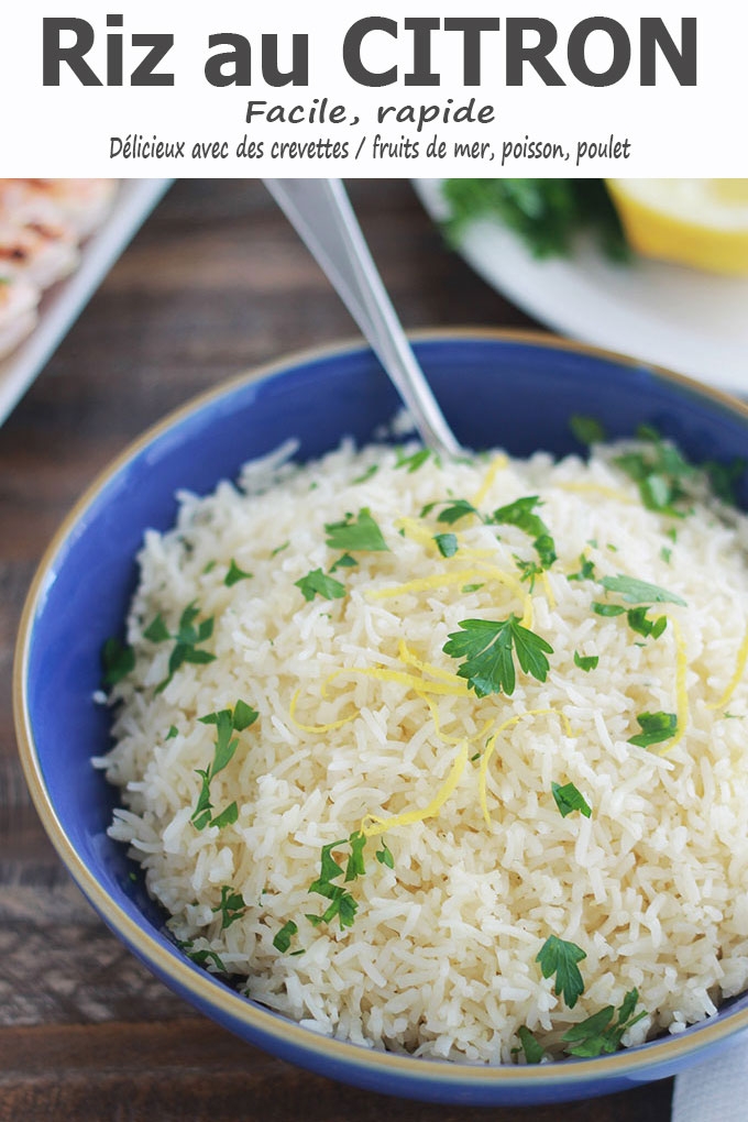 Recette riz au citron facile