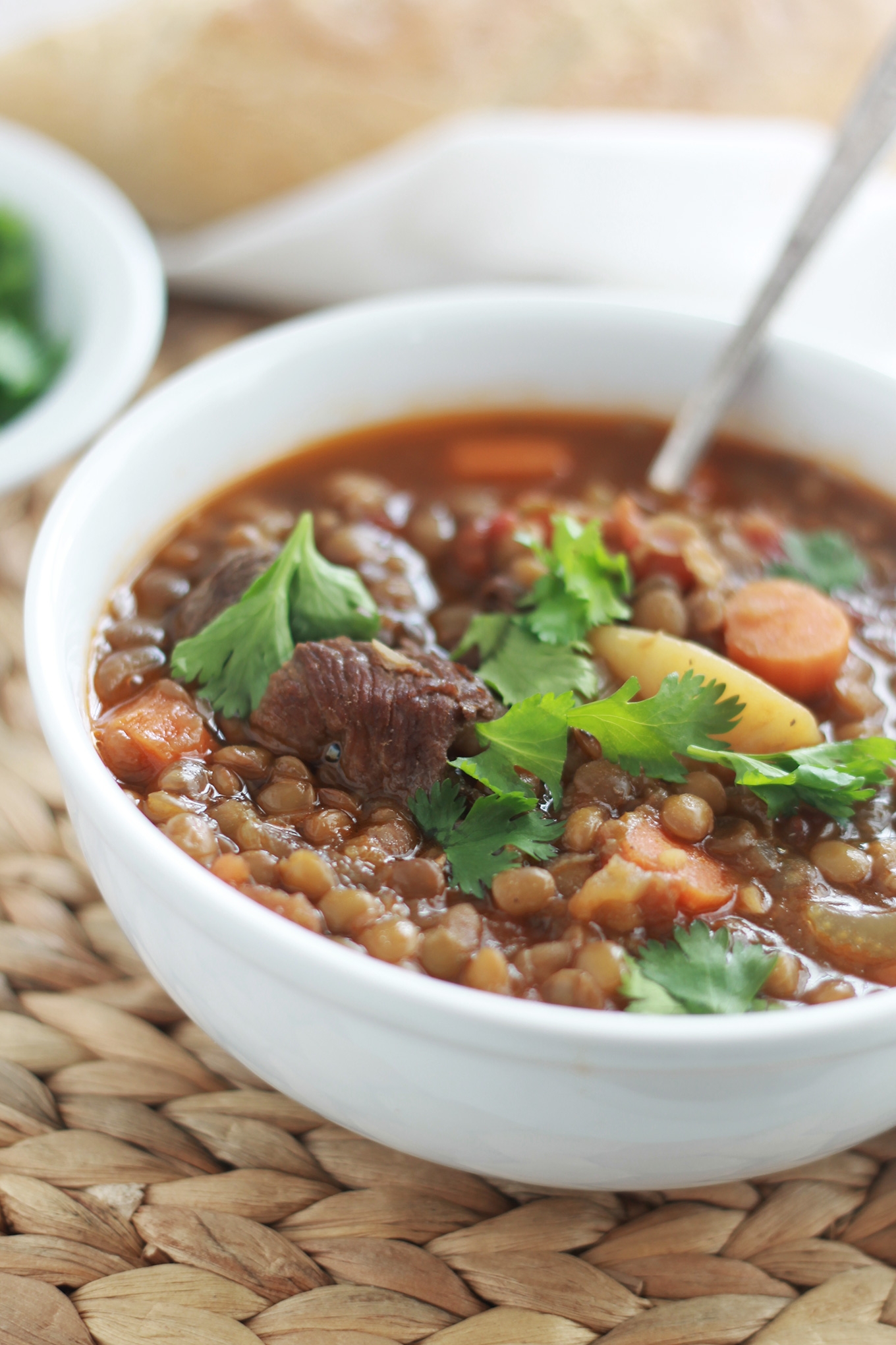 Soupe aux lentilles algérienne