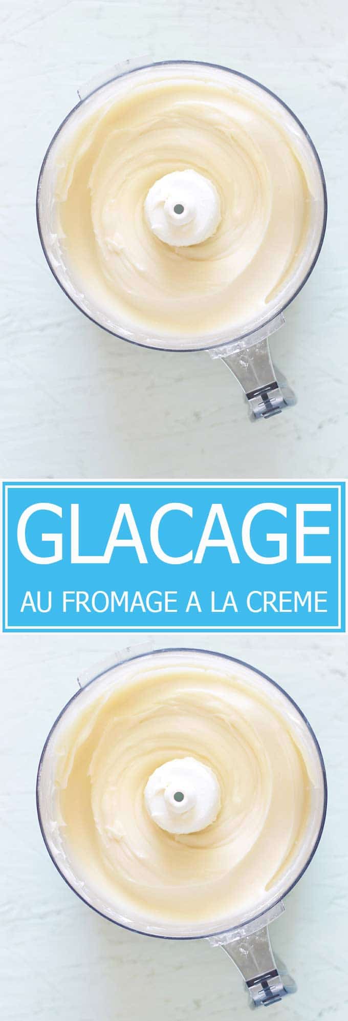 La recette du glaçage au fromage à la crème (cream cheese). Crémeux, simple, rapide et très facile à faire. A utiliser sur les gâteaux et cupcakes.