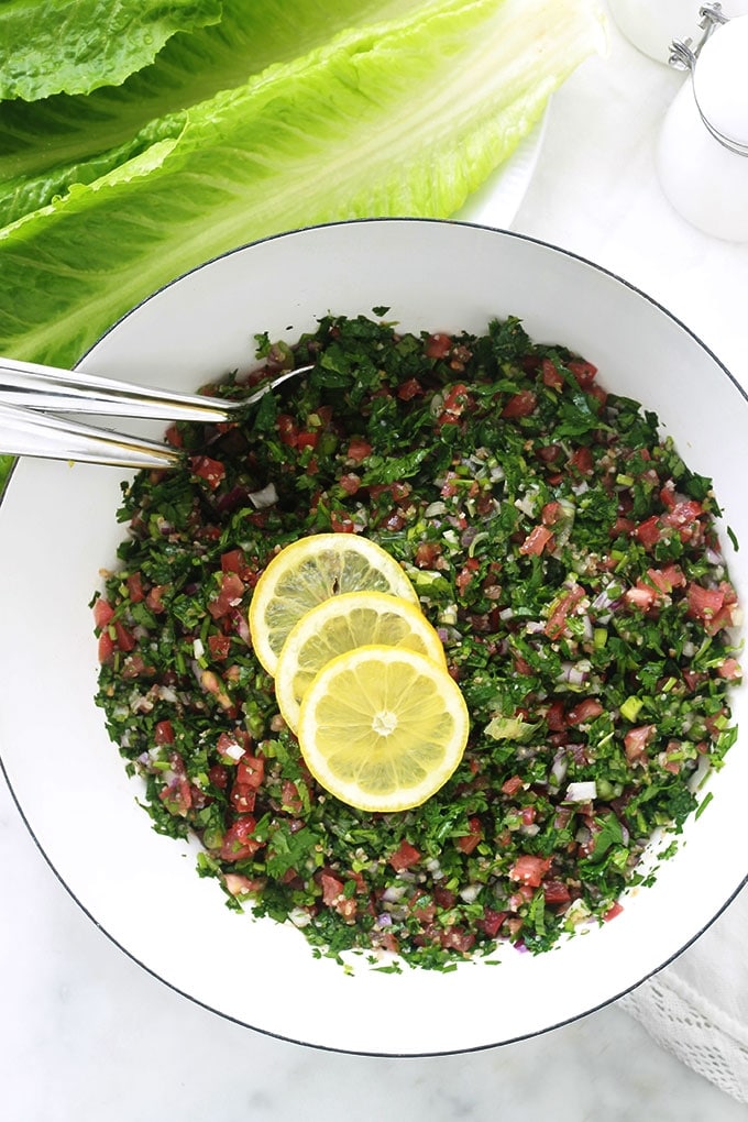 Salade taboulé libanaise