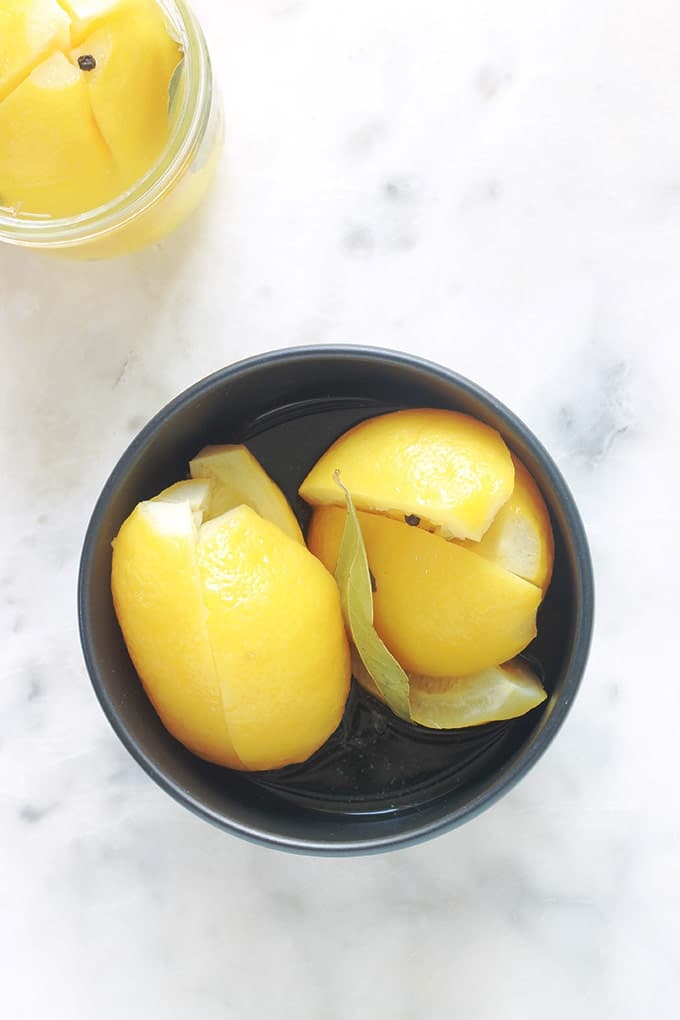 Citrons Confits Salés Fait Maison - 