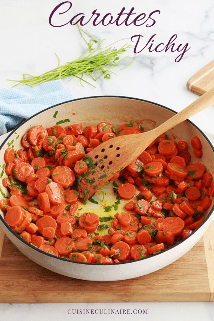 Carottes Vichy, recette facile (France) - Cuisine Culinaire