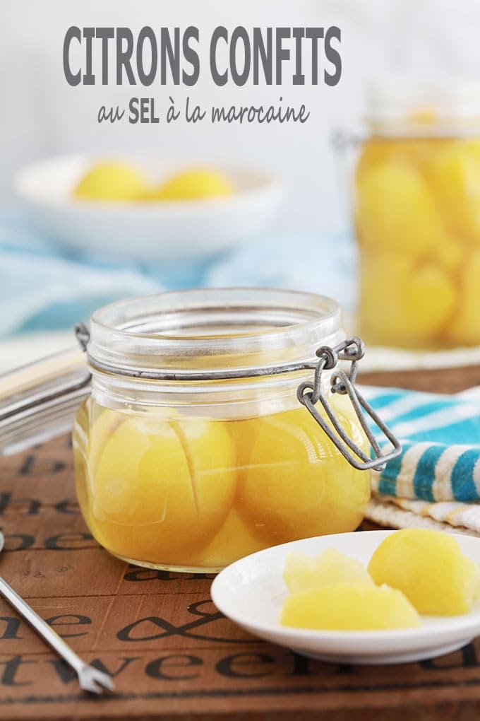 Citrons confits, recette facile