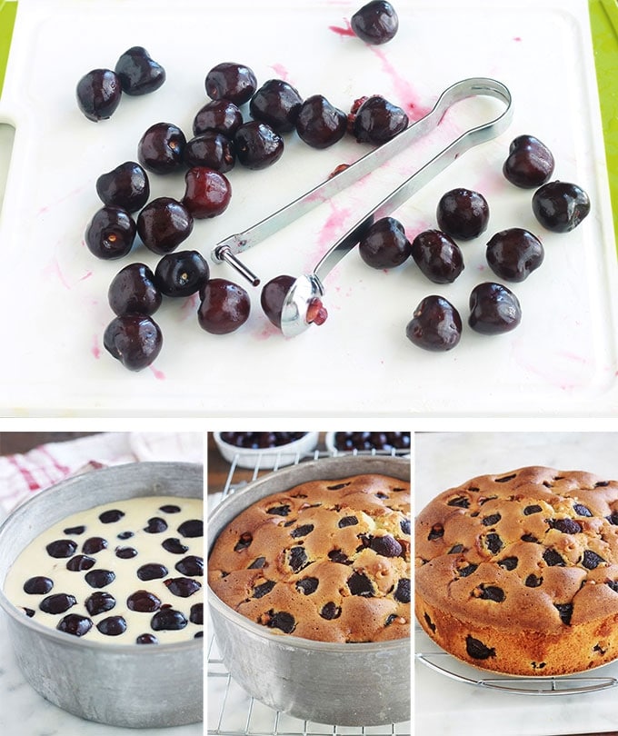 Ce gâteau au yaourt aux cerises est hyper moelleux et fondant. C’est une excellente variante du gâteau au yaourt traditionnel, avec comme mesure un pot de yaourt. Une recette simple et facile que vous pouvez même réaliser avec les enfants.