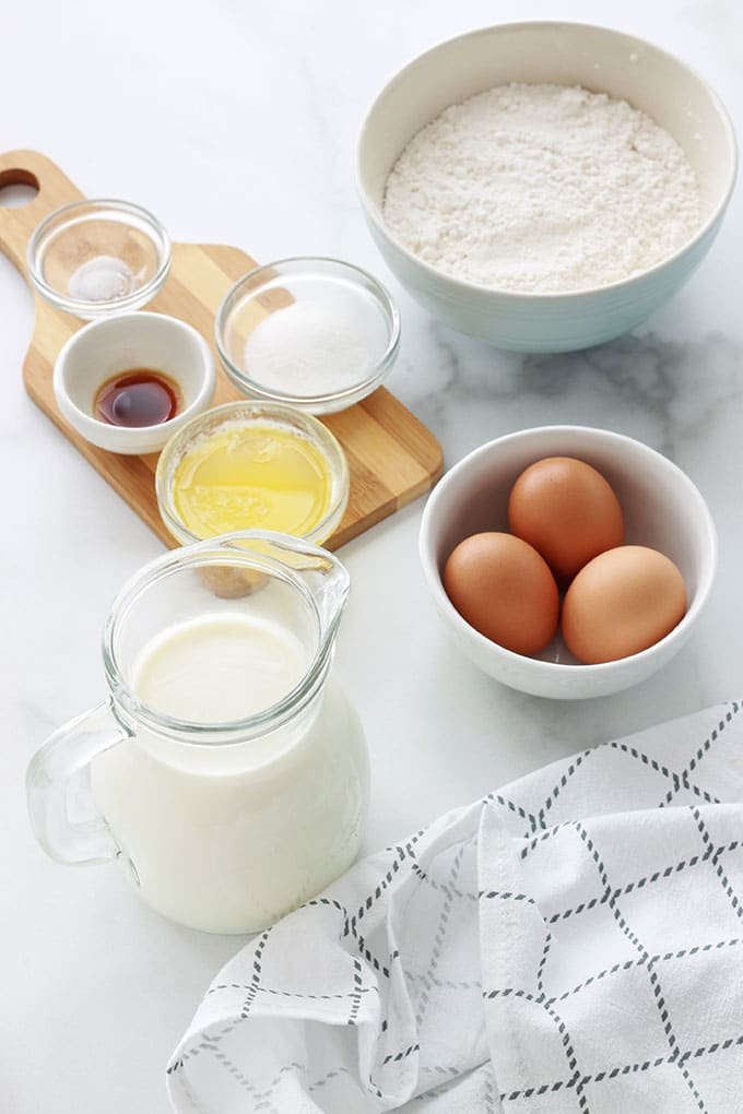 Recette De La Pâte à Crêpes Sucrée Ou Salée