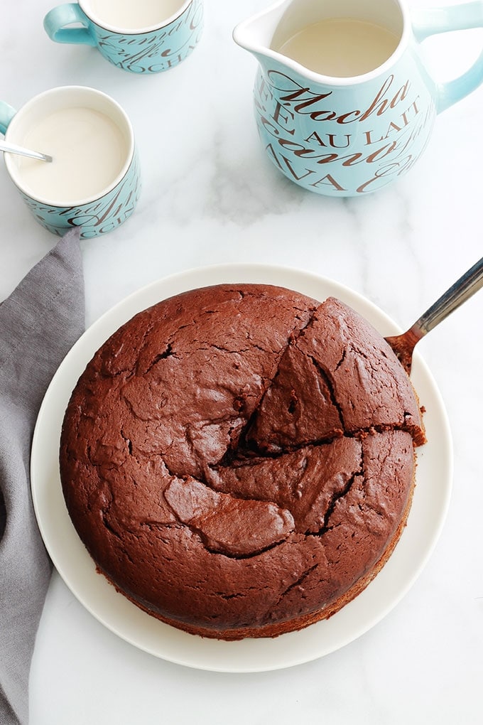 Gâteau Au Yaourt Au Chocolat Pot De Yaourt