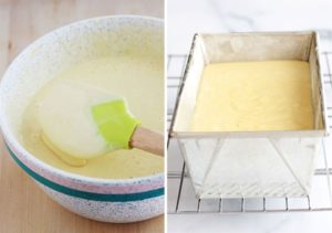Cake moelleux au yaourt consistance de la pate