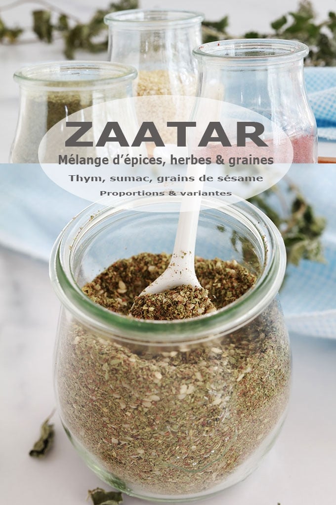 Zaatar libanais, recette maison, proportions et variantes