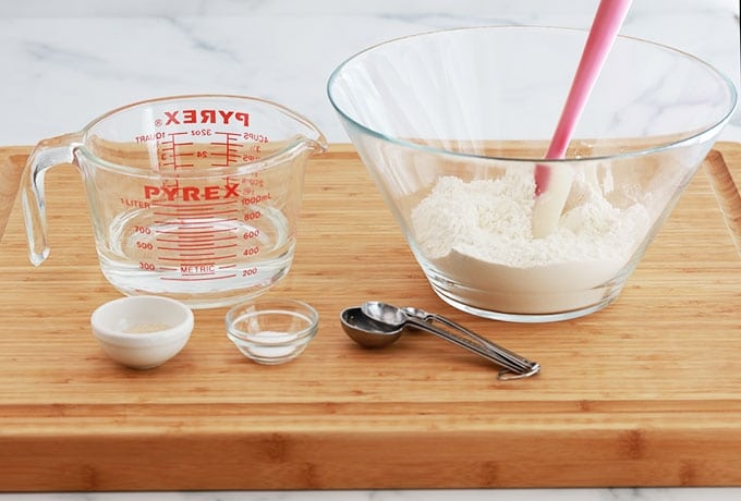 Ingredients petits pains sans petrissage rapides