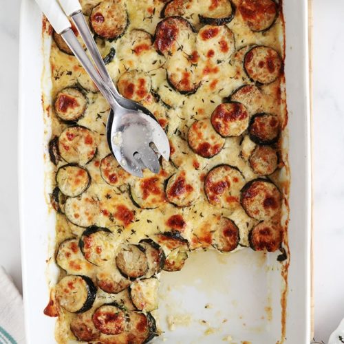 Gratin De Courgettes A La Bechamel Cuisine Culinaire