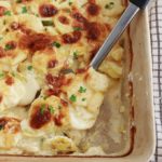 Gratin dauphinois avec creme sans fromage sans bechamel sans gluten